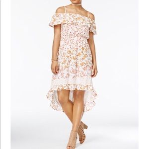 Junior’s Ruffled Fit & Flare Dress
